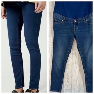 MATERNITY TOPSHOP MOTO LEIGH JEANS Size 12 Mama Womens Stretchy Baby